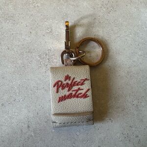 Fossil  Beige Keychain perfect match rare valentine edition